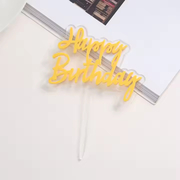 HB Tag - Acrylic Cloud Transparent